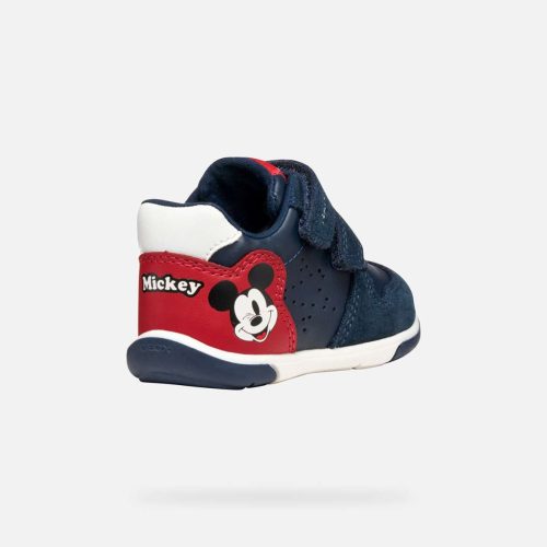 BB20-20250981 Geox Gyerek Cipő, Fiú, Kék, B566CB-C0735, Mickey egér 