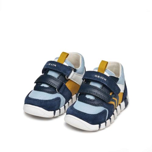 BB20-20251009 Geox Tavaszi Gyerek Cipő, Fiú, Kék, B3555D-C0916
