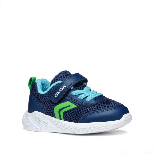 BB20-20251033 Geox Tavaszi Gyerek Cipő, Fiú, Kék, B454UC-CF43U