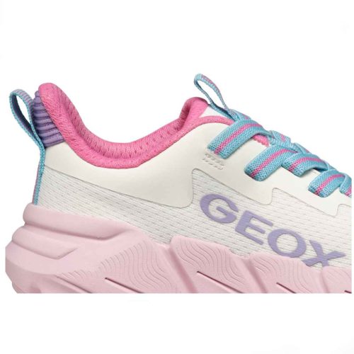 BB20-20251045 Geox Tavaszi Gyerek Cipő, Lány, Fehér, J55N5A-C0406