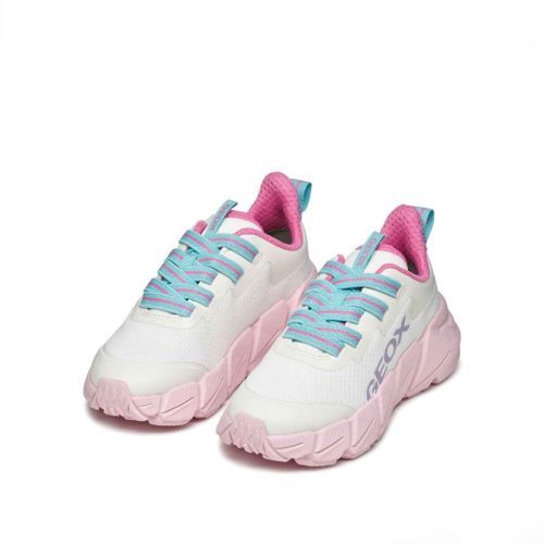 BB20-20251053 Geox Tavaszi Gyerek Cipő, Lány, Fehér, J55N5A-C0406