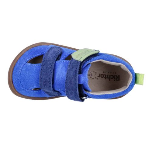 BB20-20251105 Richter Barefoot Zárt Szandál, Fiú, Kék, 0753-1211-6911