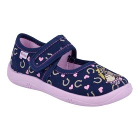 BB20-20251216 Richter, Gyerek Vászoncipő, Lány, Kék, 9150-1291-6820