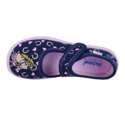 BB20-20251216 Richter, Gyerek Vászoncipő, Lány, Kék, 9150-1291-6820