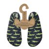 BB20-20251302 Slipstop Gator puhatalpú cipő, Fiú, Kék, SS20120228S18S20, Krokodil