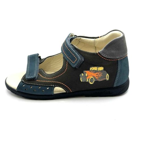 BB20-20251351 Szamos Szupinált Szandál, Fiú, Kék, 4368-207093-33