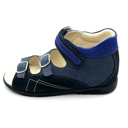 BB20-20251355 Szamos Szupinált Szandál, Fiú, Kék, 4407-207093-35