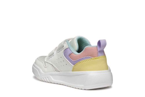 BB20-20251555 Geox Világítós Tavaszi Gyerek Cipő, Lány, Fehér, J55HPA-C0653