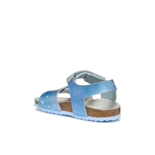 BB20-20251621 Geox Szandál, Lány, Kék, J558MG-C0397, Hamupipőke