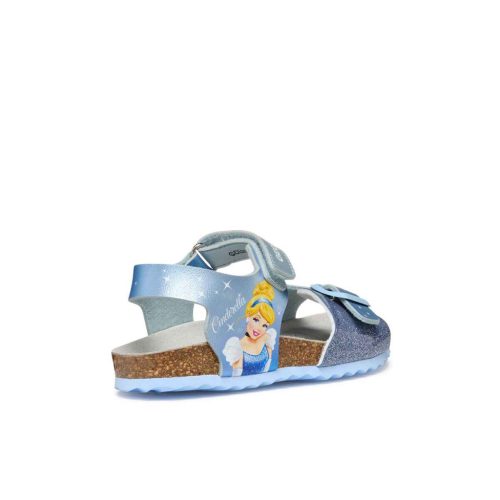BB20-20251621 Geox Szandál, Lány, Kék, J558MG-C0397, Hamupipőke