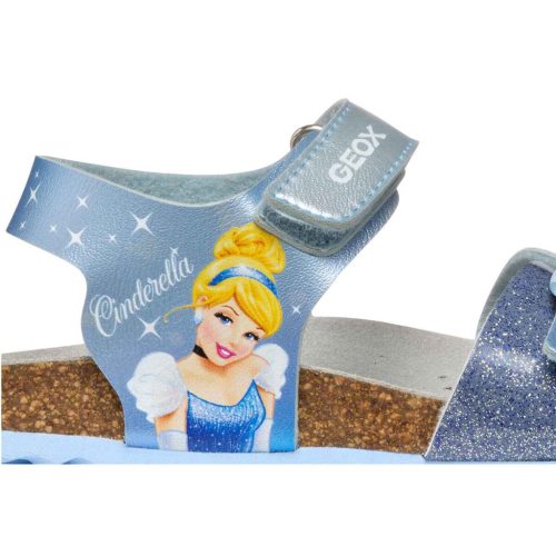 BB20-20251621 Geox Szandál, Lány, Kék, J558MG-C0397, Hamupipőke