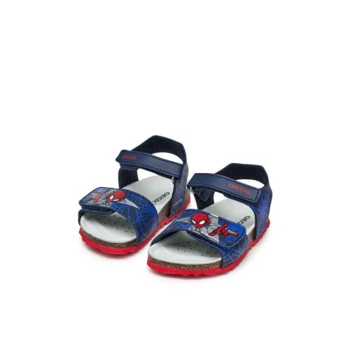 BB20-20251628 Geox Szandál, Fiú, Kék, B552QC-C0735, Pókember