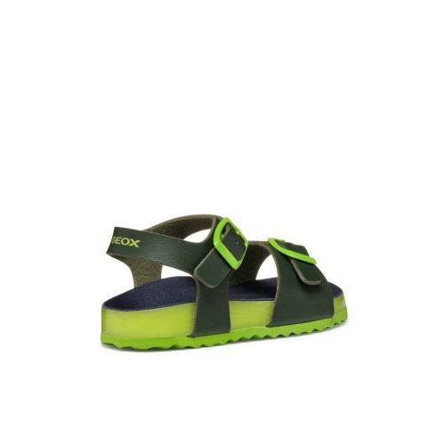 BB20-20251640 Geox Szandál, Fiú, Zöld, J558LC-C3X2K