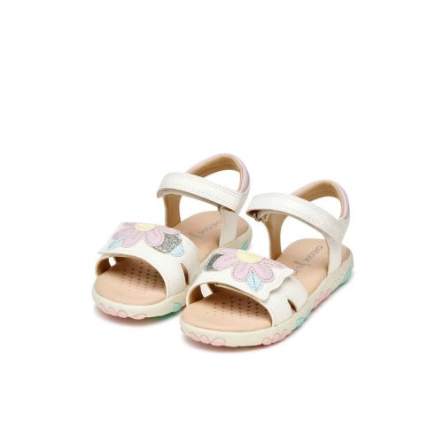 BB20-20251689 Geox Szandál, Lány, Fehér, J558ZB-C0406