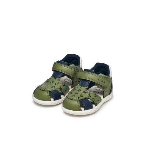 BB20-20251704 Geox Zárt Szandál, Fiú, Zöld, B556EC-CE3F4