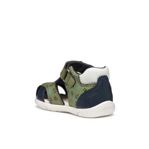 BB20-20251705 Geox Zárt Szandál, Fiú, Zöld, B556EC-CE3F4