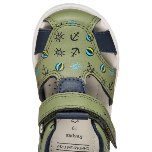 BB20-20251705 Geox Zárt Szandál, Fiú, Zöld, B556EC-CE3F4