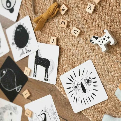 BB20-20251834 Babakártya, Monokróm babakártya