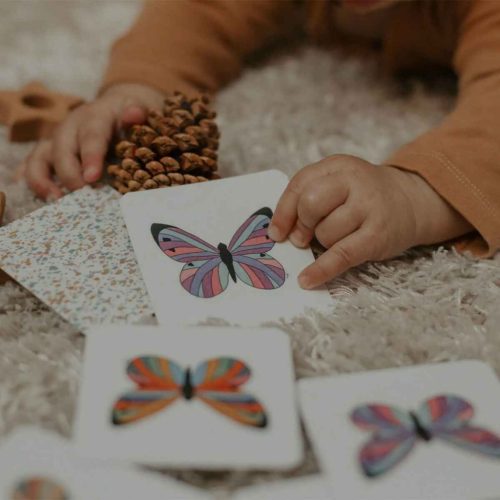 BB20-20251841 Gyerek memóriakártya, Pillangós memória