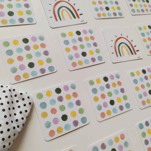 BB20-20251845 Gyerek memóriakártya, Szívárványos 