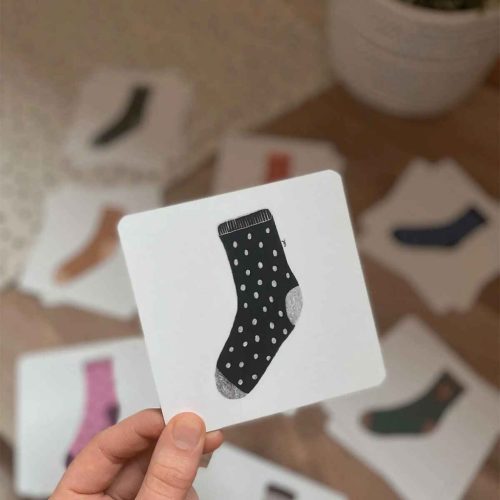 BB20-20251848 Gyerek memóriakártya, Zoknis