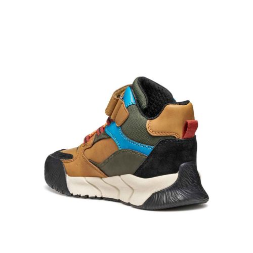 BB20-20252003 Geox Vízálló Gyerek Cipő, Fiú, Barna, J56NBA-C2GA3