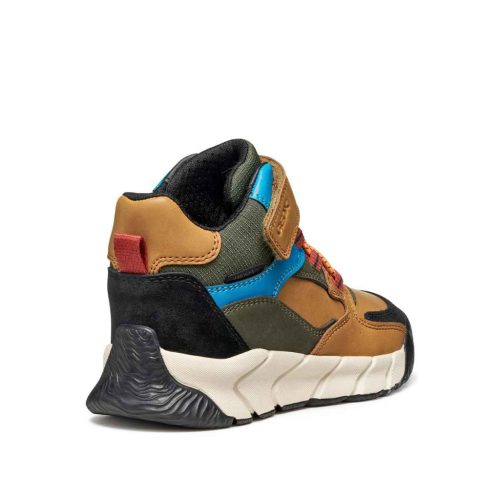 BB20-20252004 Geox Vízálló Gyerek Cipő, Fiú, Barna, J56NBA-C2GA3