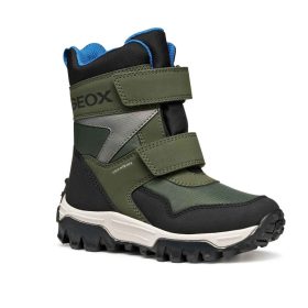 BB20-20252009 Geox Téli Gyerek Cipő, Fiú, Zöld, J46FRE-CA3K4