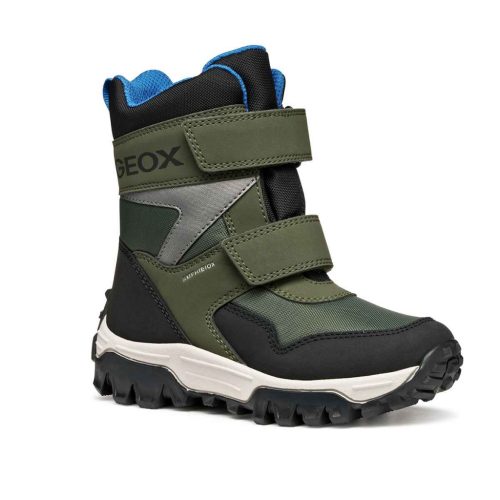 BB20-20252013 Geox Téli Gyerek Cipő, Fiú, Zöld, J46FRE-CA3K4