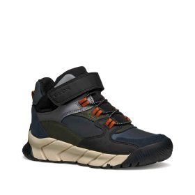 BB20-20252026 Geox Vízálló Gyerek Cipő, Fiú, Kék, J56NBA-C0033