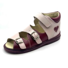 BB20-20252097 Salus Szupinált Szandál, Lány, Bordó, FLO-911