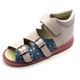 BB20-20252098 Salus Szupinált Szandál, Lány, Rózsaszín, FLO-911