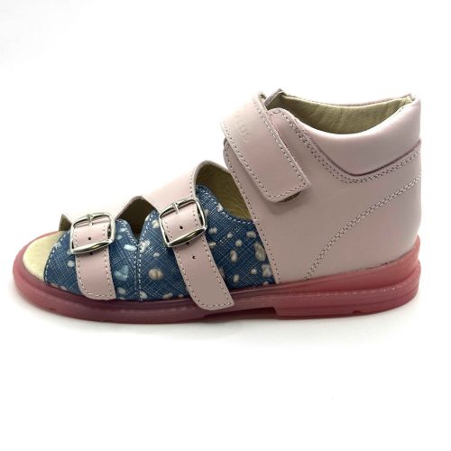 BB20-20252098 Salus Szupinált Szandál, Lány, Rózsaszín, FLO-911