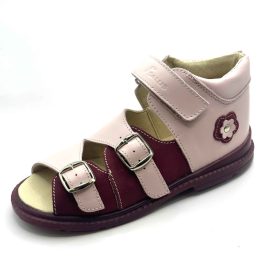 BB20-20252100 Salus Szupinált Szandál, Lány, Bordó, FLO-911