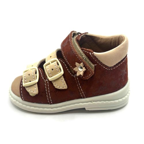 BB20-20252105 Salus Szupinált Szandál, Lány, Barna, FLO-911