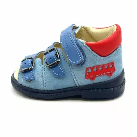 BB20-20252113 Salus Szupinált Szandál, Fiú, Kék, FLO-911, Busz