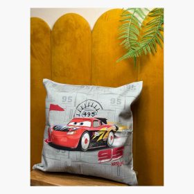 BB20-20252223 Disney Home Párnahuzat+Párna, 40x40 cm, Szürke, Verdák