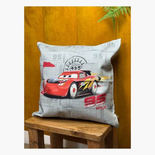 BB20-20252223 Disney Home Párnahuzat+Párna, 40x40 cm, Szürke, Verdák