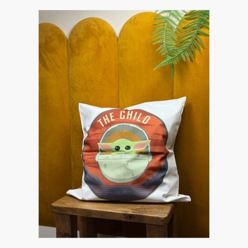 BB20-20252224 Disney Home Párnahuzat, 40x40 cm, Fehér, Star Wars