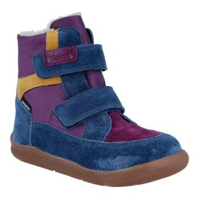 BB20-20252263 Richter Vízálló Barefoot Téli Gyerek Cipő, Lány, Bordó, 0759-2211-5501