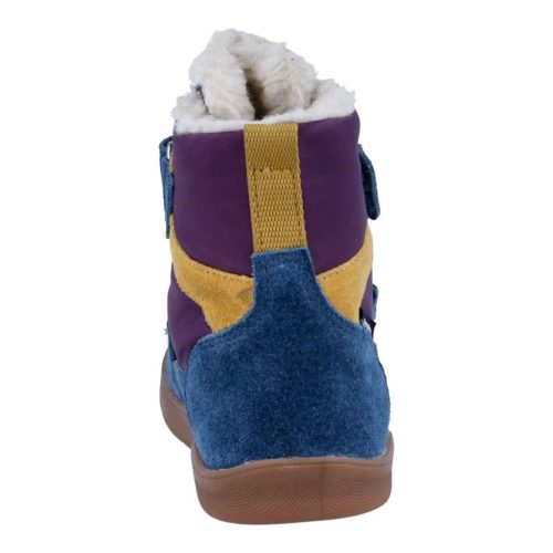 BB20-20252266 Richter Vízálló Barefoot Téli Gyerek Cipő, Lány, Bordó, 0759-2211-5501