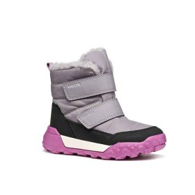 BB20-20252294 Geox Vízálló Téli Gyerek Cipő, Lány, Lila, J46M7B-C1324