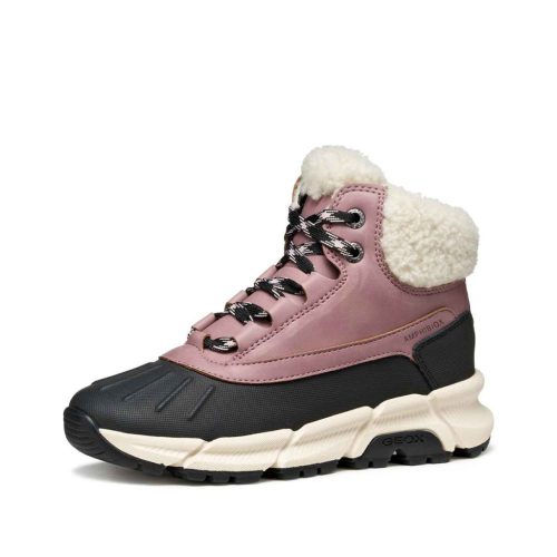 BB20-20252303 Geox Vízálló Téli Gyerek Cipő, Lány, Rózsaszín, J56NGA-C8049