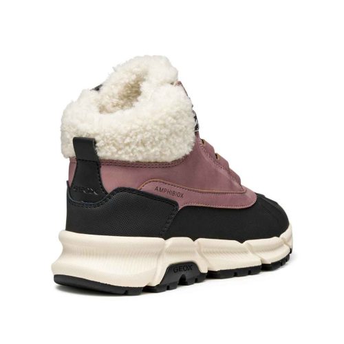 BB20-20252304 Geox Vízálló Téli Gyerek Cipő, Lány, Rózsaszín, J56NGA-C8049