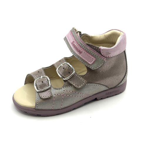 BB20-20252441 Szamos Szupinált Szandál, Lány, Rózsaszín, 4407-407491-23