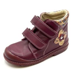 BB20-20252478 Salus Őszi Szupinált Gyerek Cipő, Lány, Bordó,  Flo-810, Virág