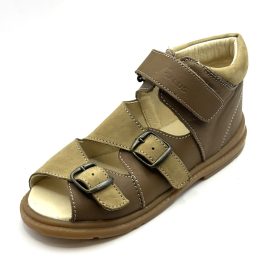 BB20-20252578 Salus Szupinált Szandál, Fiú, Barna, FLO-911
