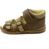 BB20-20252578 Salus Szupinált Szandál, Fiú, Barna, FLO-911