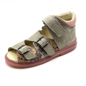 BB20-20252591 Salus Szupinált Szandál, Lány, Bézs, FLO-911, Virág