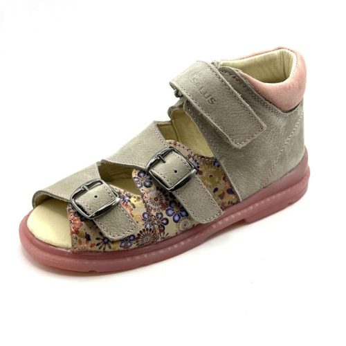 BB20-20252591 Salus Szupinált Szandál, Lány, Bézs, FLO-911, Virág